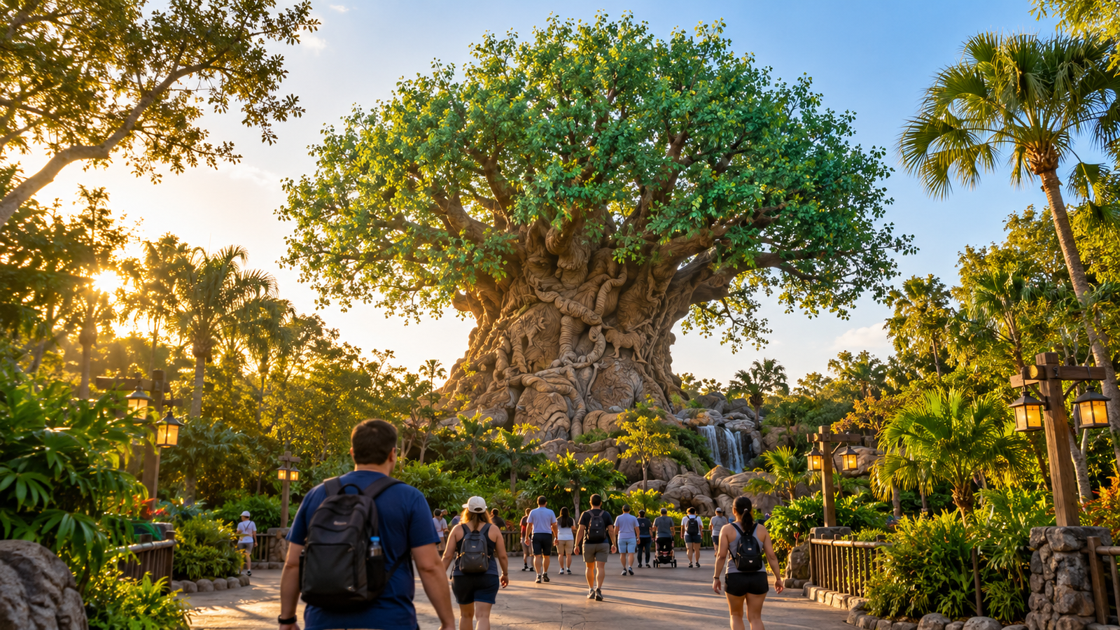 Arbol De La Vida Al Amanecer