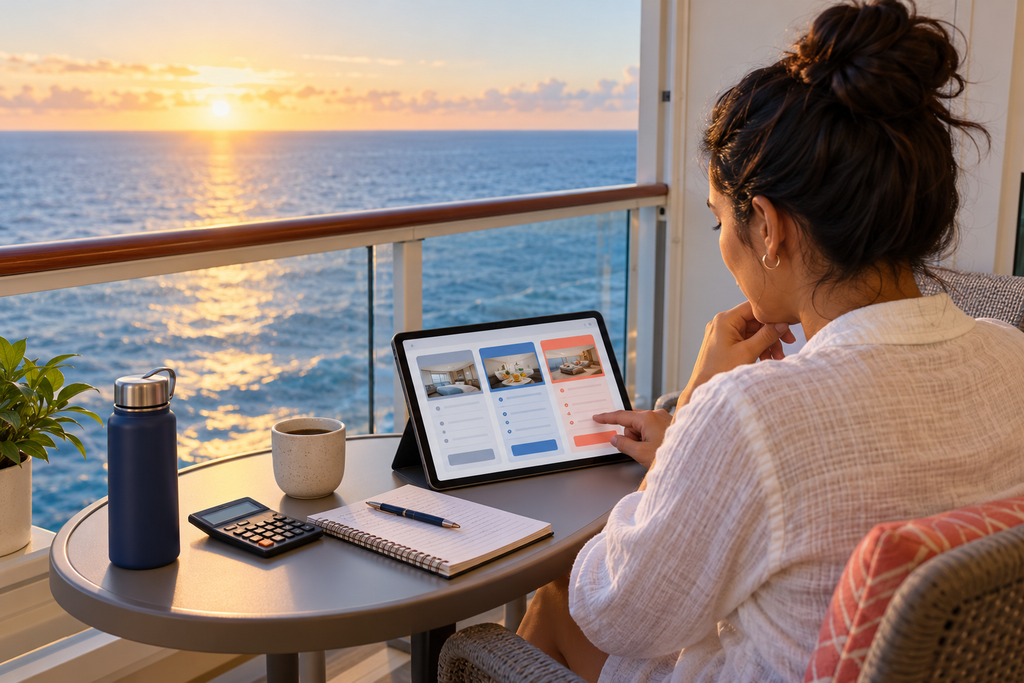 decidiendo el presupuesto del crucero