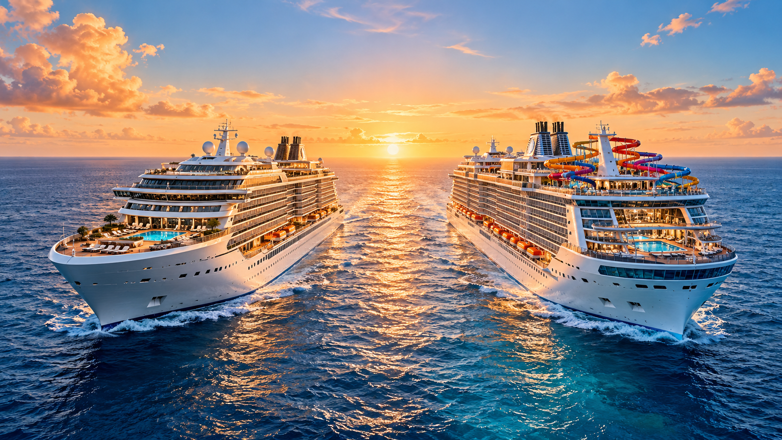 Dos Cruceros Dos Estilos De Viaje