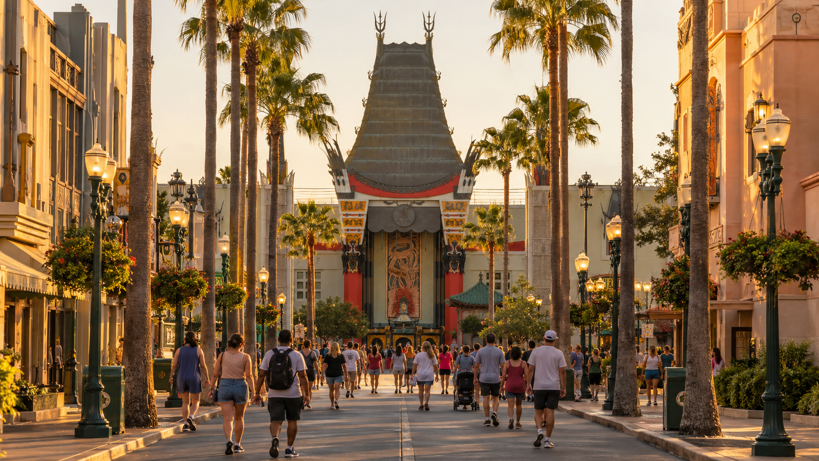 Hollywood Boulevard Rumbo Al Teatro Chino