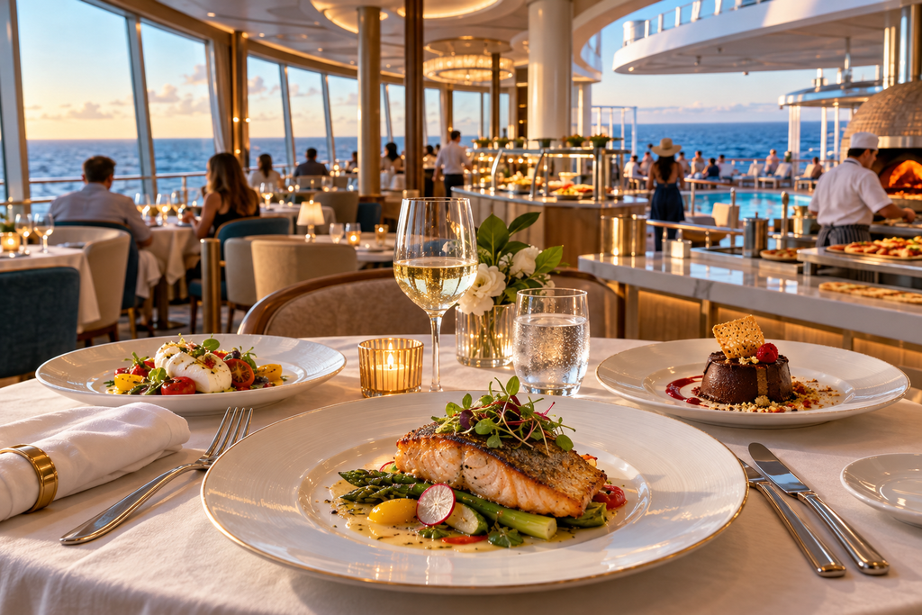 sabores incluidos con vista al mar